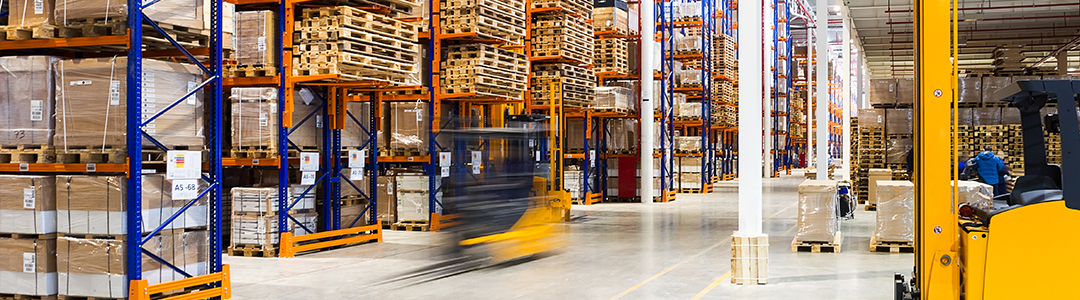 interior of a warehouse